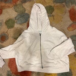 American Eagle Outfitters Gray Hoodie Jacket